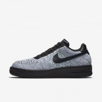 NIKE AIR FORCE 1 FLYKNIT LOW - LIGHT BLUE